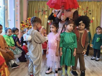 "Под гъбката" - втора група "Зайчета" - ДГ 44 Калина - София