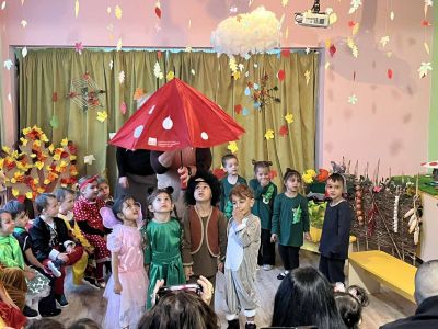 "Под гъбката" - втора група "Зайчета" - ДГ 44 Калина - София